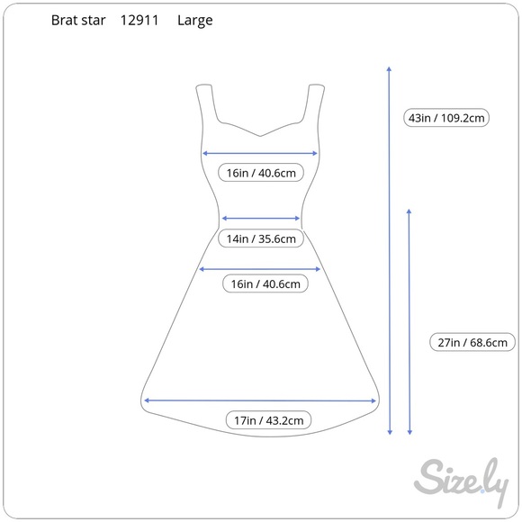 Dress - Brat Star / Size- large - Picture 7 of 8